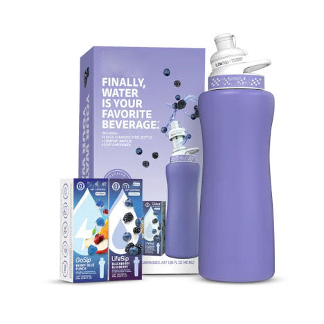 32oz. Matte Periwinkle Stainless Steel Bottle