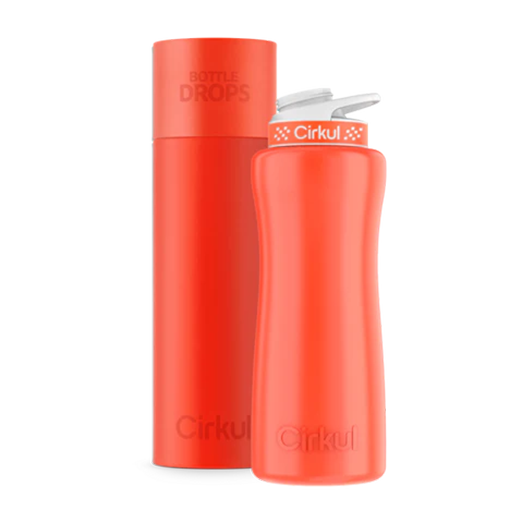 Limited Edition: 32oz. Neon Orange-Red  Steel Bottle & Lid